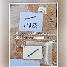 Set Monday Mood. Tappetino mouse e portachiavi