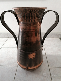 Porta ombrelli in rame