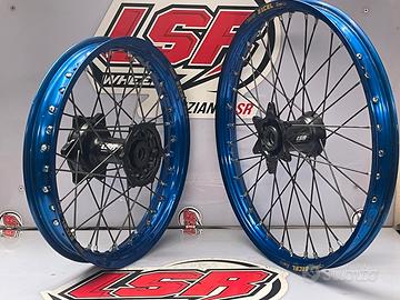 COPPIA RUOTE  ENDURO  YAMAHA - FANTIC 125-250-300