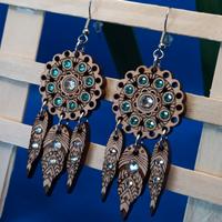 Orecchini Acchiappasogni in crystal Swarovski