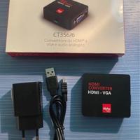 Convertitore da HDMI a VGA+Audio