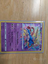 carta Pokémon Zacian amazing rare