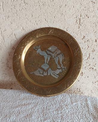 Piatto vassoio con cammelli