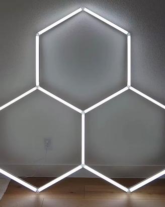 Led nido d'ape esagonale garage officina auto