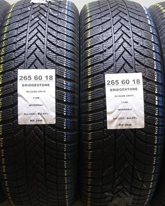 4 GOMME 265 60 18 BRIDGESTONE INV RIF3948