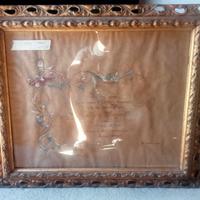 cornice traforata in legno antica epoca