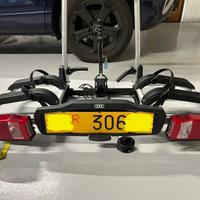 Portabici da gancio traino