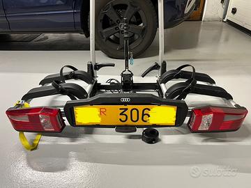 Portabici da gancio traino