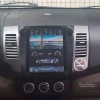 Navigatore mitsubishi outlander 10,4 tesla wifi