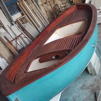 Splendido gozzo in legno 6 m