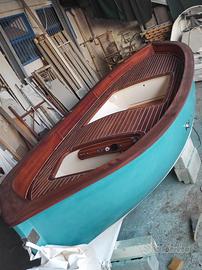 Splendido gozzo in legno 6 m