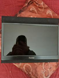 Monitor Portatile e fisso con staffa 14" 1440p
