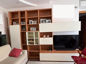 Mobile tv con libreria Giessegi