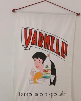 stendardo di stoffa varnelli anni  50/60
