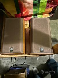 Casse yamaha in legno