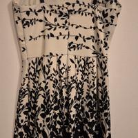 vestito elegante con fantasia albero