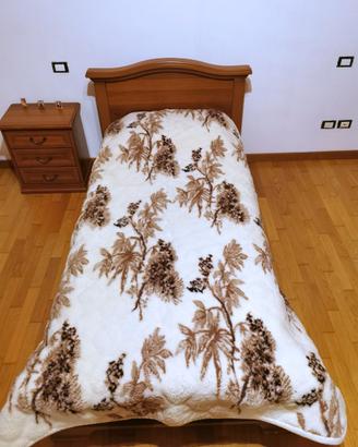 Trapunta NUOVA in lana merino cardata jacquard