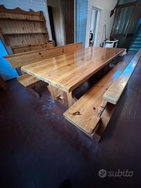 Arredamento rustico taverna completo
