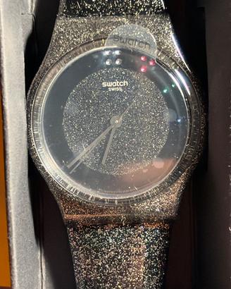 Swatch SUOB156 dark sparkless NUOVO