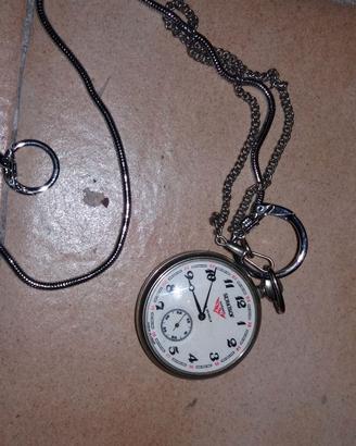 Orologio da tasca Serkisof Locomotiva Originale a