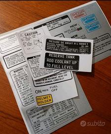 X21 Technical Stickers Adesivi Honda Transalp 