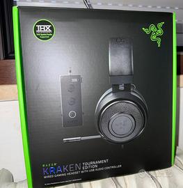 CUFFIE RAZER KRAKEN TOURNAMENT EDITION