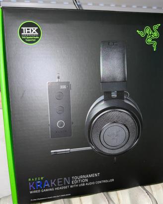 CUFFIE RAZER KRAKEN TOURNAMENT EDITION