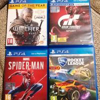 Giochi PS4 vari