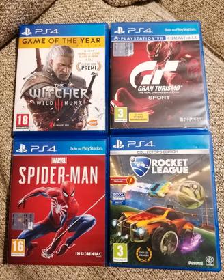 Giochi PS4 vari