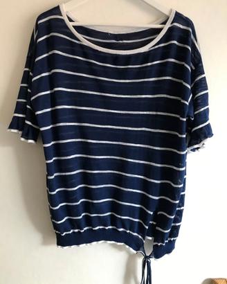 Maglia blu Twin Set NUOVA taglia M