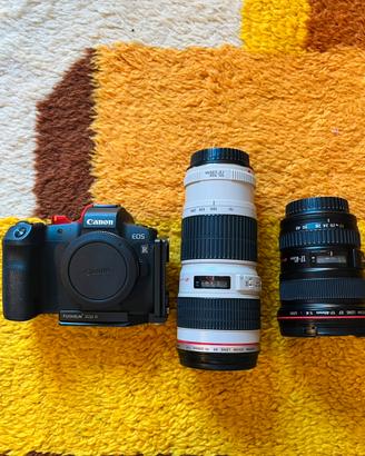 Canon Eos R con 17/40 F4 e 70-200 f4