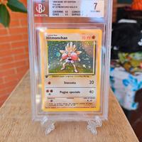 Pokemon Hitmonchan Holo Set Base Prima 1a Edizione