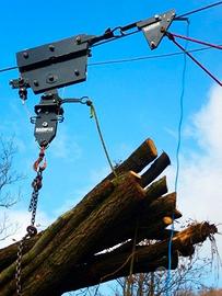 Teleferica Forestale per esbosco