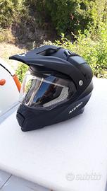 Casco motocross acerbi con visiera