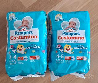 Pannolini acquatici NUOVI - Pampers costumino