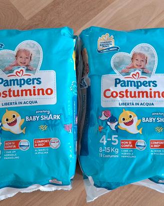 Pannolini acquatici NUOVI - Pampers costumino
