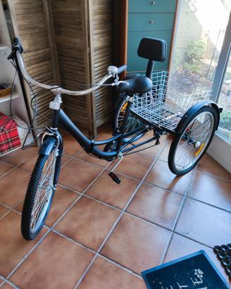 bici tre ruote triciclo