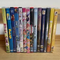 14 dvd cartoni vari e disney