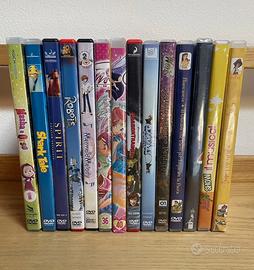 14 dvd cartoni vari e disney