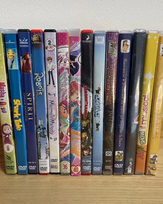 14 dvd cartoni vari e disney