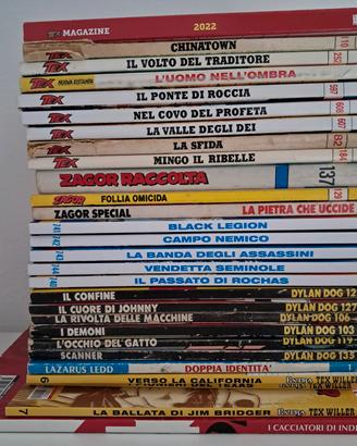 Fumetti vari ZAGOR TEX DYLANDOG