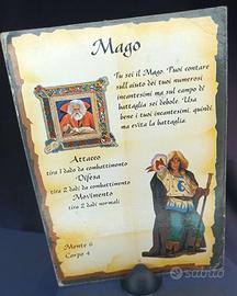Heroquest MB – Carta Eroe Mago Originale
