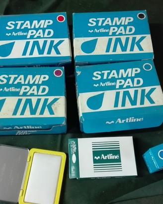Inchiostro e tamponi per timbri Artline