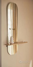 Specchio SKLUM ingresso con mensola