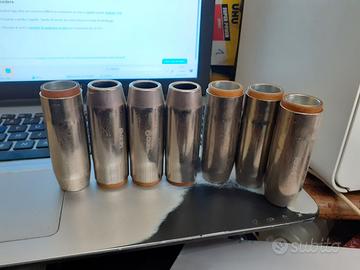 7 UGELLI RICAMBIO per Gas MIG