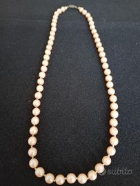 collana di perle vintage
