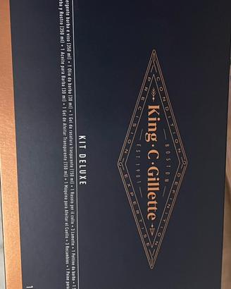 King Gillette Kit Deluxe