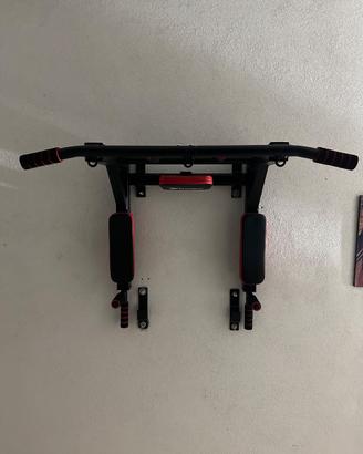 Barra fitness multifunzione per trazioni, dips,ecc
