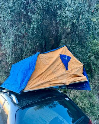 Tenda da tetto + Materasso Memory + Scala + Telo