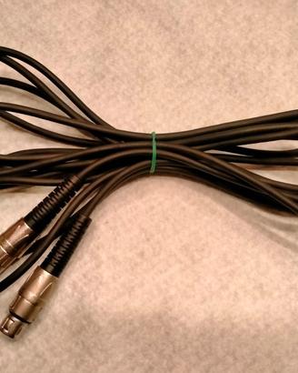 Cavo XLR Bilanciato 6m
